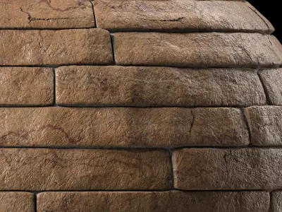 Stone Wall Materials 50- Sbsar Pbr 4k Seamless Texture