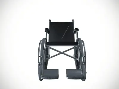 Wheelchair 3D model