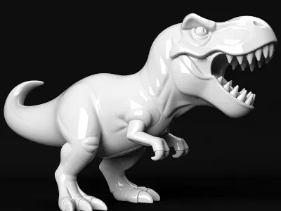 T-Rex Sculpture 3D print model