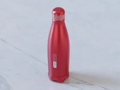 Steel Bottle 3D model