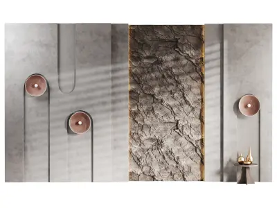 Decorative Wall panel  23 3D model