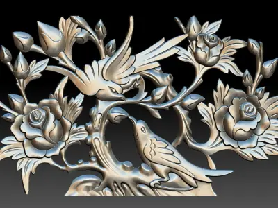 Divan pattern  3D print model