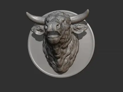 Bull head bellows 3D print model