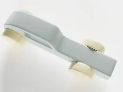 Wooden Toy Car Low-poly 3D model