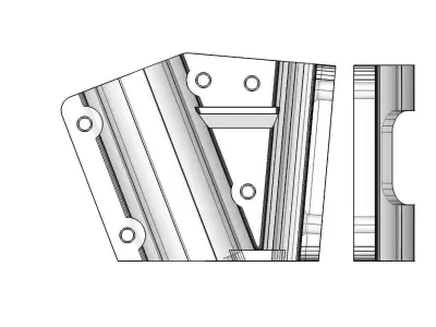 Additional carbon bars for the Matrice 300 RTK 3D print model
