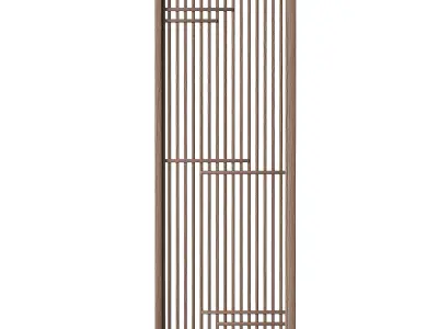 Room Dividers - Wooden Interior Partitions 3D model