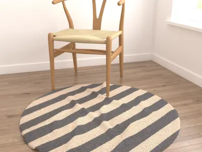 Rugs No 702 Low-poly 3D model