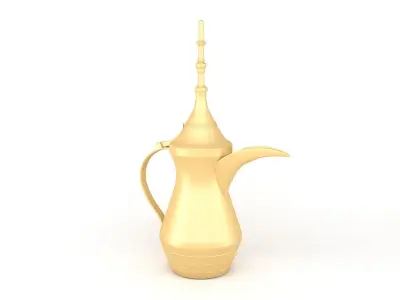 Arabic Coffee Pot 3D model