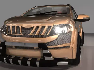 3D XUV Car 3D model
