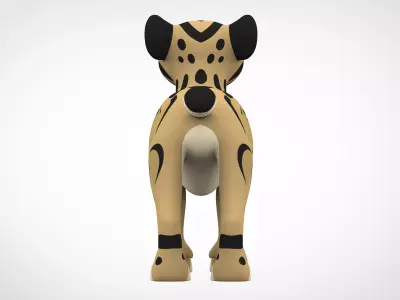 Yun Mibu Low-poly 3D model