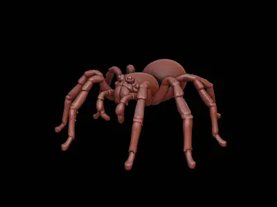 Spider Animal Sculpture 3D print model purchase