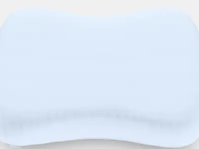 NORDSTALORT Ergonomic pillow sideback sleeper Low-poly 3D model