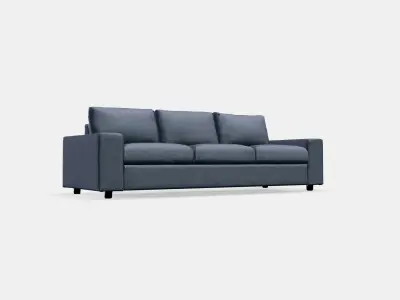 VIMLE 3-seat sofa 11 Low-poly 3D model