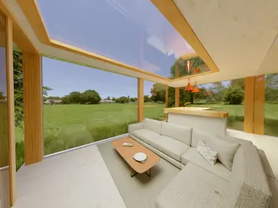 Forest Cabin 3D model