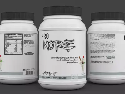 Protein Powder 3D model 182