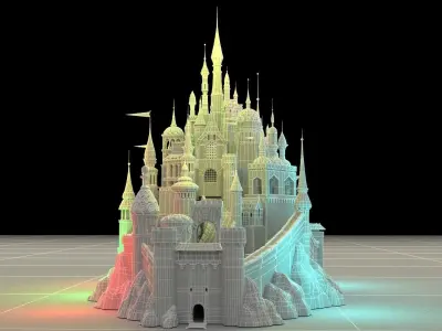 Castle 3D model