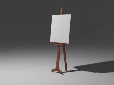 Art easel 3D model