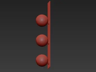 Articolo Lighting Fizi Wall 3D model