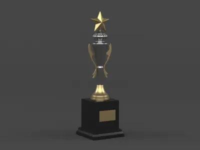 Trophy Cup 3D model