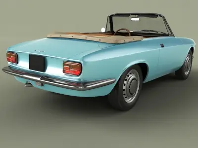Alfa Romeo Giulia Sprint GTC 3D model