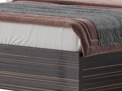 Badhir bed 3D model
