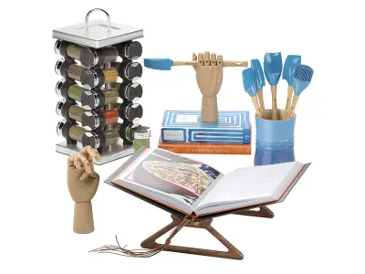 Kitchen Accessories 02 3D model