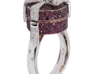 Alessio Boschi Surprise me ring 3D print model