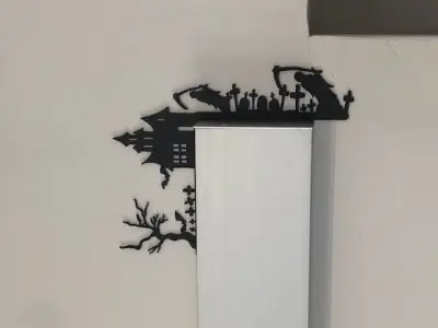 HALLOWEEN DOOR OR WINDOW CORNER - SET OF 25 MODELS 3D print model