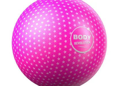 Gym ball Fitness ball 3D model