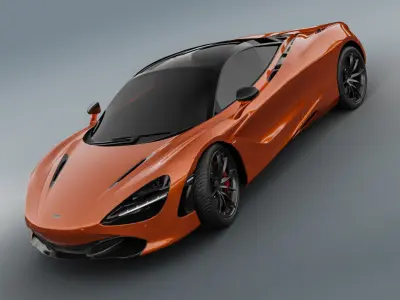 McLaren 720S 2018 3D model