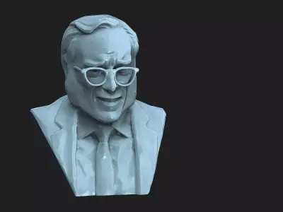 Isaac Asimov 3D print model