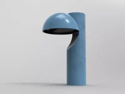 Muer Table Lamp Low-poly 3D model