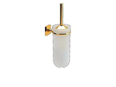 Bay Toilet Brush Glass 3D model