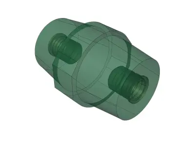 Low voltage busbar insulator IN-518 Free 3D model