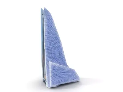 Futuristic Glass Tower model pack Low-poly 3D model