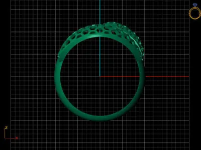 Fancy Womens Rings Plain Rings Ready STL 3DM Models Rings 3D print model 20