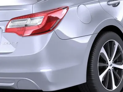 Subaru Legacy 2017 VRAY 3D model