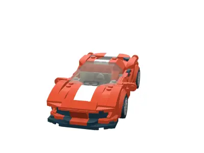 MocBricks3D - Ferrari-488 GTB 3D print model