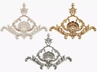 Classic carved 188 3D model