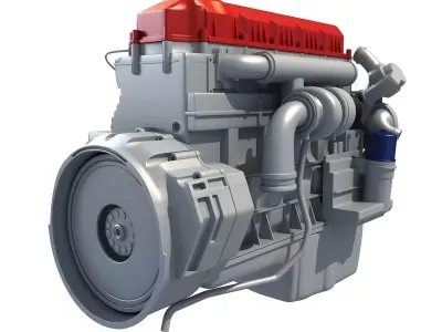 3D Models 3D Engine 3D model