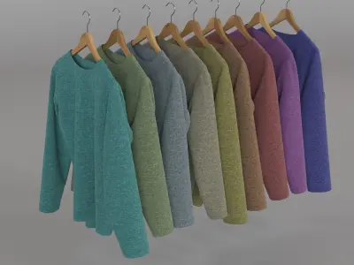 Clothes Rack 3D model