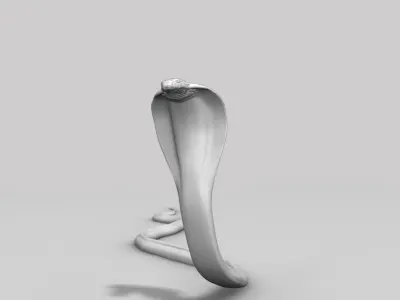 kingcobra 3d model snake 3D model