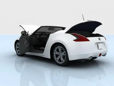 Nissan 370Z Roadster 2010 3D model