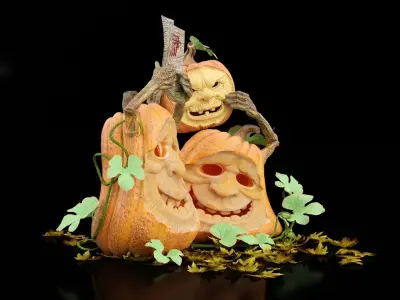 Halloween Party 3D model