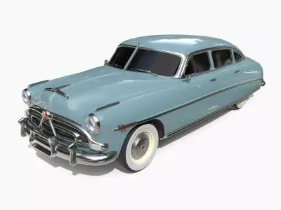 4 Door Hudson Hornet v3 3D model