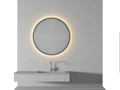 Luxury Bathroom 159 3D model