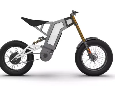 Dirt electric bike 3D print model