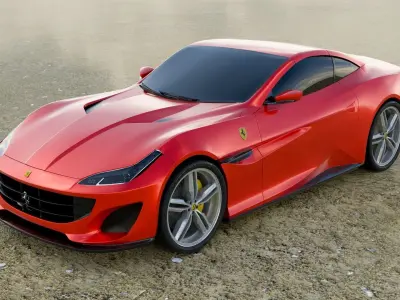 Ferrari Portofino 3D model