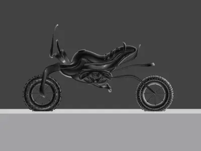 Moto 2 3D model