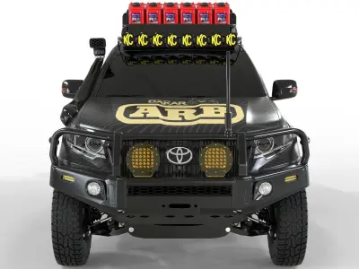 Toyota Prado 2018 ARB  3D model